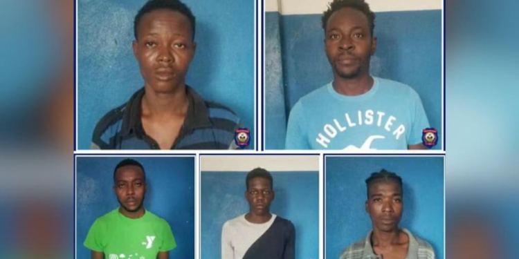 5 membres présumés du gang 400 Mawozo appréhendés à Mirebalais
