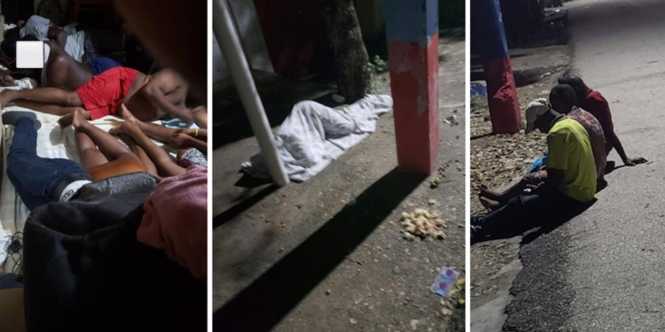 Ce jeune homme explique le calvaire vécu par les étudiants de l’EDSEG de Canaan à Arcahaie