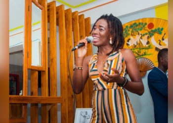 Saïcka Pierre, une jeune artiste en voie de professionnalisation