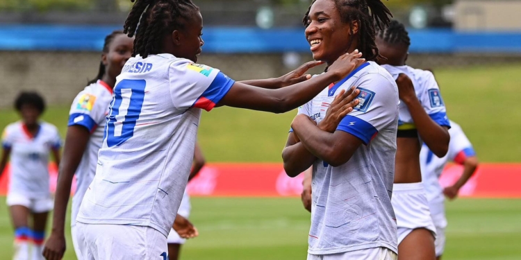 La sélection haïtienne qualifiée pour la coupe du Monde féminine 2023