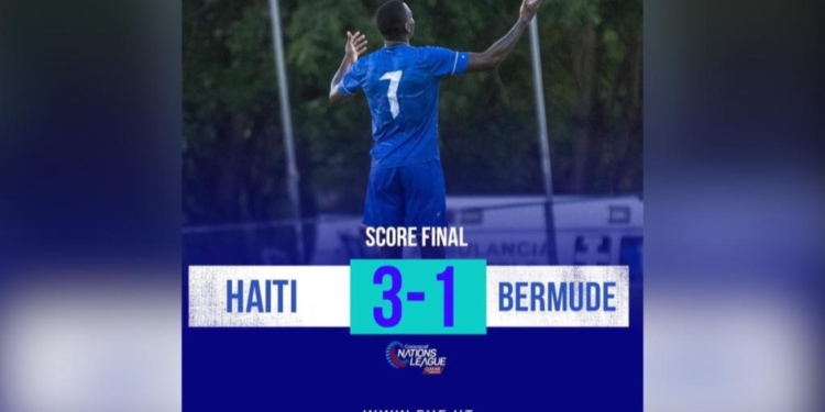CONCACAF : Haïti s’impose (3-1) face aux Bermudes