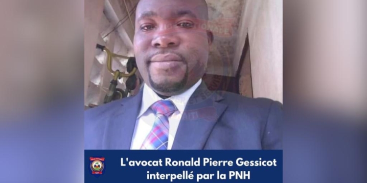 L’avocat Ronald Pierre Gessicot arrêté par la police pour vol de véhicule