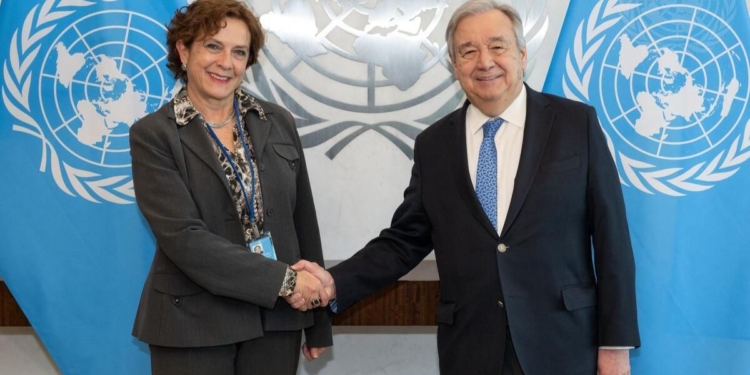 María Isabel Salvador prend officiellement fonction à la tête du BINUH