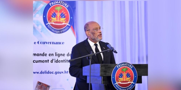 Ariel Henry enfòme moun pral ka pran randevou anliy pou demann paspò ak Kat idantite