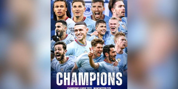 Manchester City remporte sa première League des Champions face à l’Inter Milan