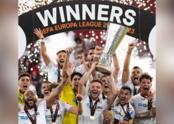 FC Seville Chanpyon Ewopalig sou ekip AS Roma a nan seyans penalite