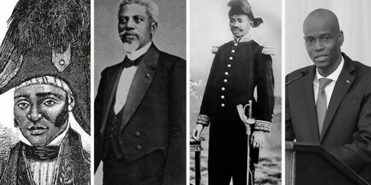 4 chefs d’États haïtiens tués au pouvoir